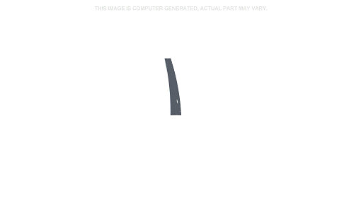 84261868 - OEM UPPER LEFT CURVED DOOR WINDOW GLASS - CASE CONSTRUCTION