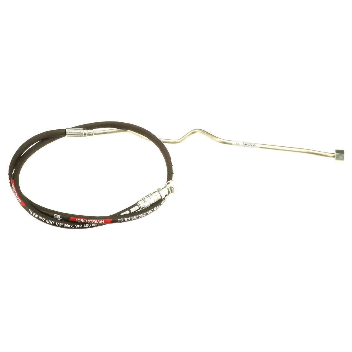 84263545 - OEM HYDRAULIC COUPLER TUBE - CASE CONSTRUCTION