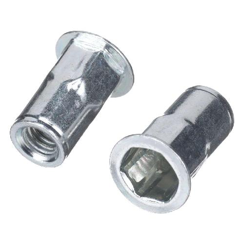 84272827 - OEM M6 X 1.0 HEX HOLE RIVET NUT - CASE CONSTRUCTION