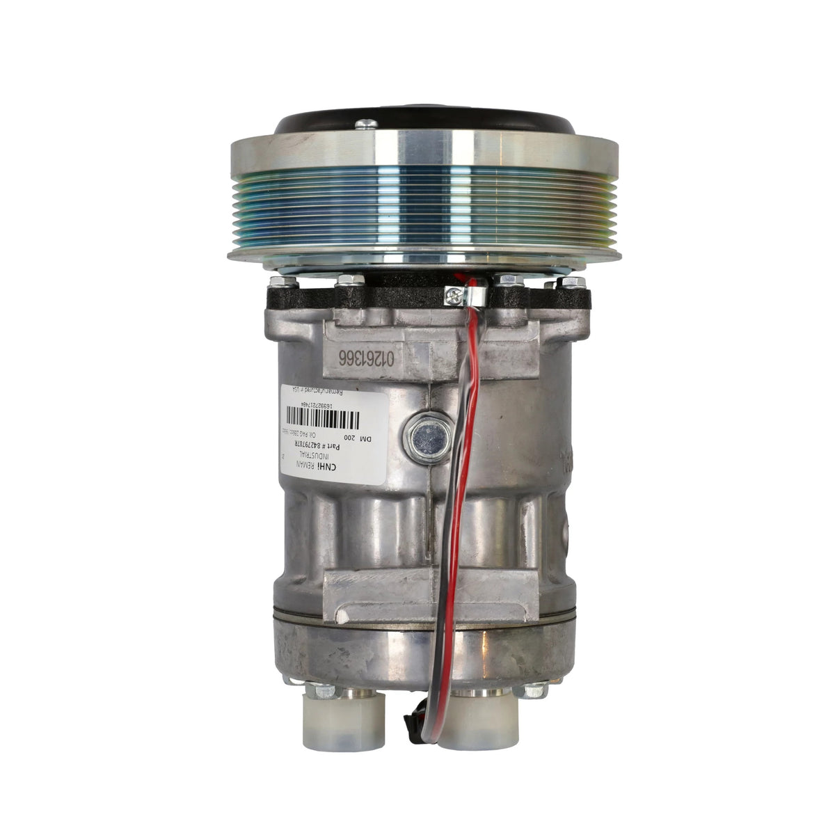 84279787R - OEM REMANUFACTURED AC COMPRESSOR - CASE CONSTRUCTION