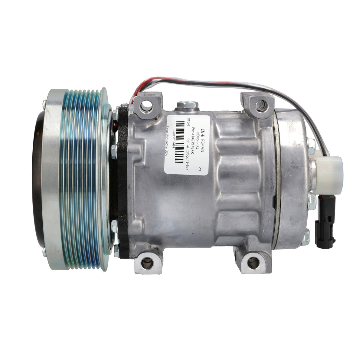 84279787R - OEM REMANUFACTURED AC COMPRESSOR - CASE CONSTRUCTION
