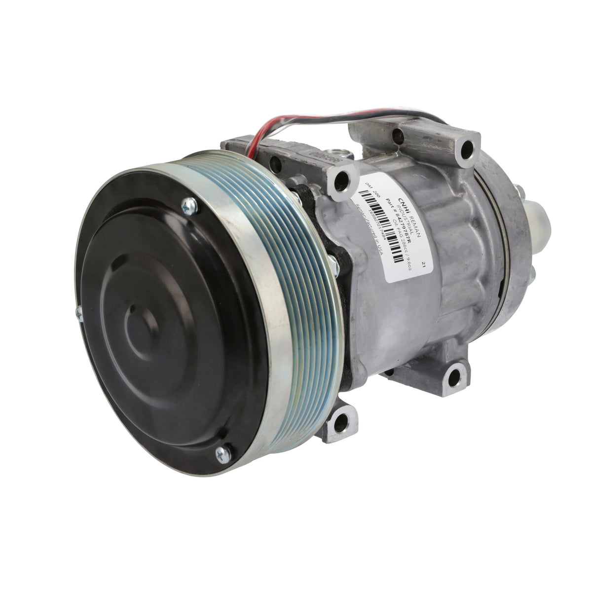 84279787R - OEM REMANUFACTURED AC COMPRESSOR - CASE CONSTRUCTION
