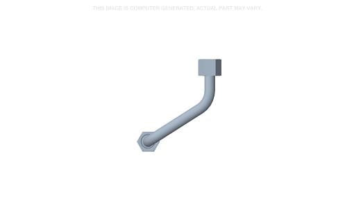 84280370 - OEM BRAKE SUPPLY TUBE FRONT - CASE CONSTRUCTION