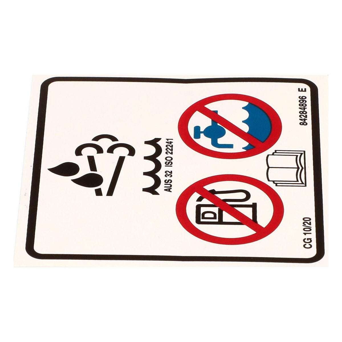 84284896 - OEM DEF/ADBLUE TANK DECAL - CASE CONSTRUCTION