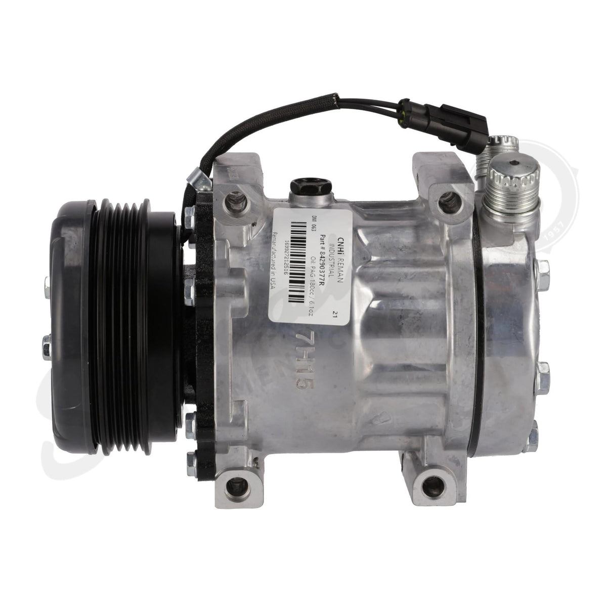 84290377R - OEM REMANUFACTURED AC COMPRESSOR - CASE CONSTRUCTION