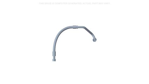 84292027 - OEM 8-SPOOL AUXILIARY VALVE TUBE TO CHECK VALVE - CASE CONSTRUCTION