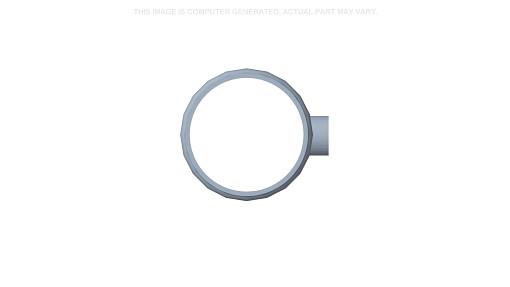 84293052 - OEM TOP COOLANT TUBE 44.5 MM X 668 MM - CASE CONSTRUCTION