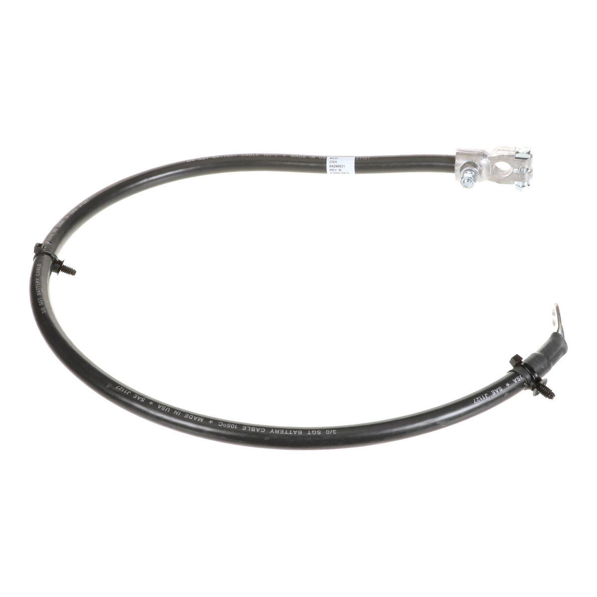 84298931 - OEM NEGATIVE BATTERY CABLE - CASE CONSTRUCTION