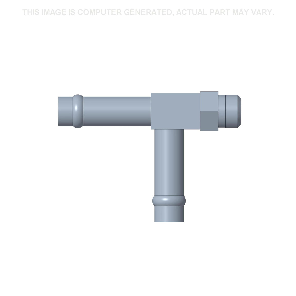 84299732 - OEM FITTING 1/2IN X 1/2IN BARB 9/16 ORB - CASE CONSTRUCTION