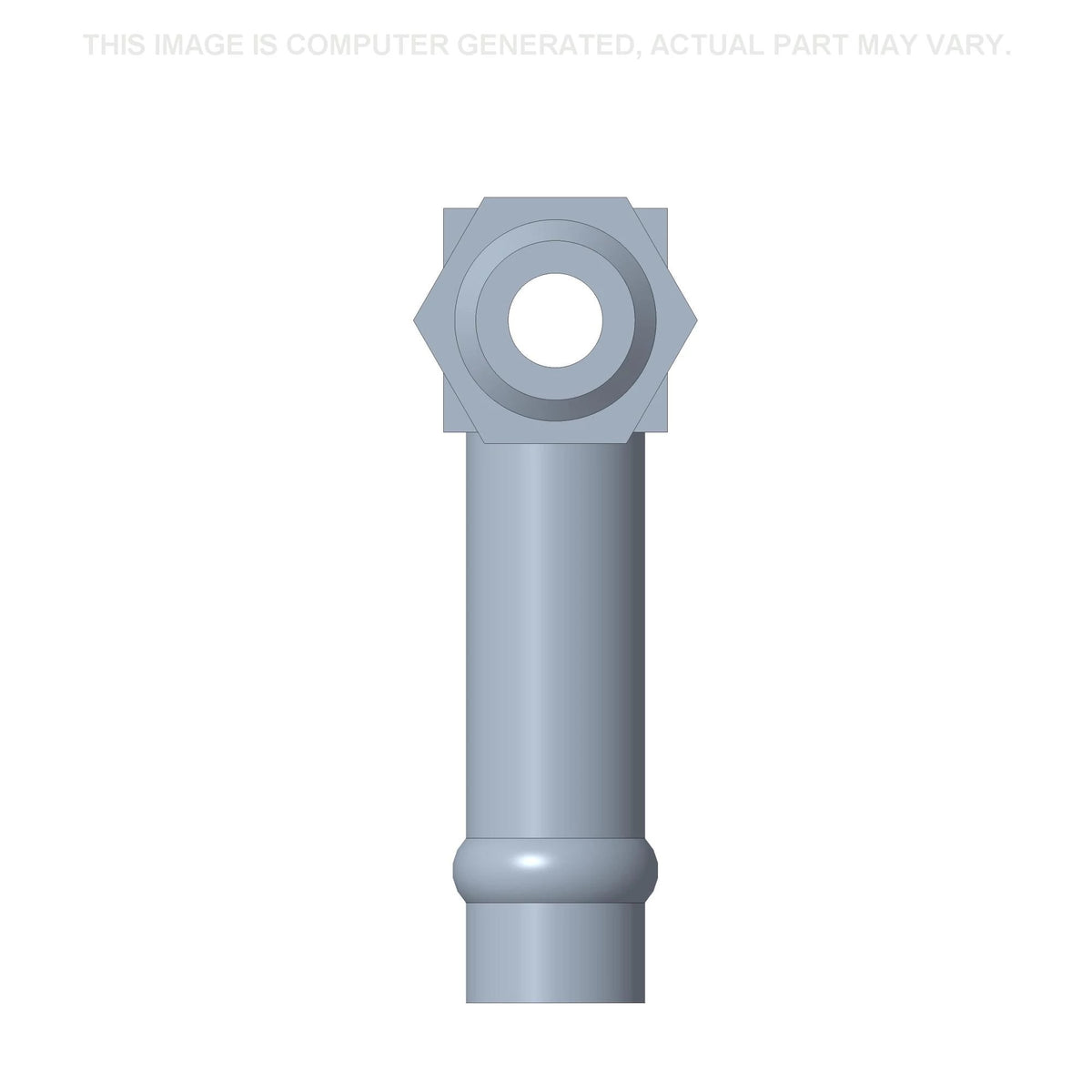 84299732 - OEM FITTING 1/2IN X 1/2IN BARB 9/16 ORB - CASE CONSTRUCTION