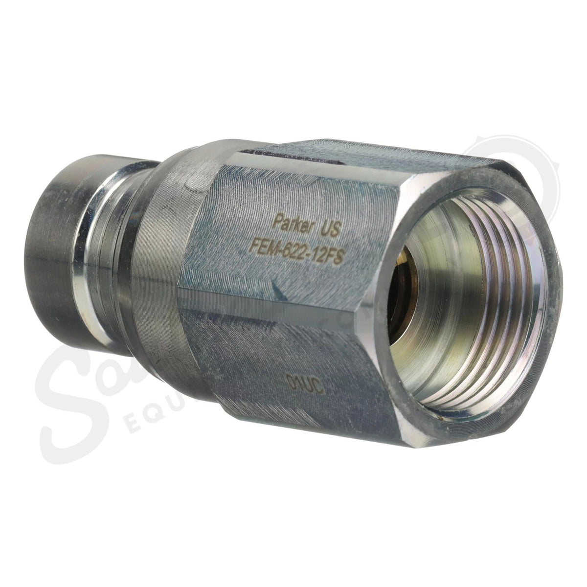 84299798 - OEM HYDRAULIC QUICK COUPLING MALE O-RING FACE SEAL - CASE CONSTRUCTION