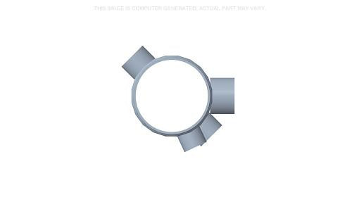84302103 - OEM BOTTOM COOLANT TUBE - CASE CONSTRUCTION
