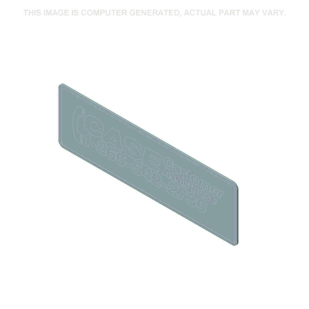 84311902 - OEM DECAL - CASE CONSTRUCTION