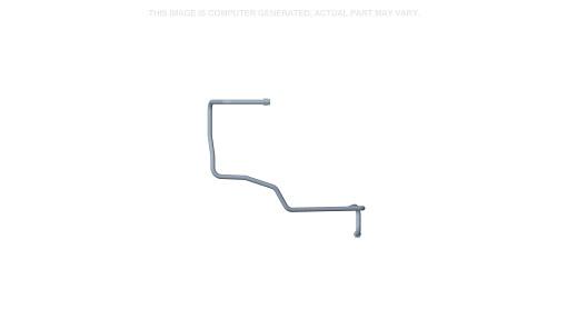 84322565 - OEM HIGH-FLOW LOADER VALVE TUBE TO LIFT ARM 25.4 MM OD X 2595.5 MM L - CASE CONSTRUCTION
