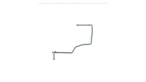 84322565 - OEM HIGH-FLOW LOADER VALVE TUBE TO LIFT ARM 25.4 MM OD X 2595.5 MM L - CASE CONSTRUCTION
