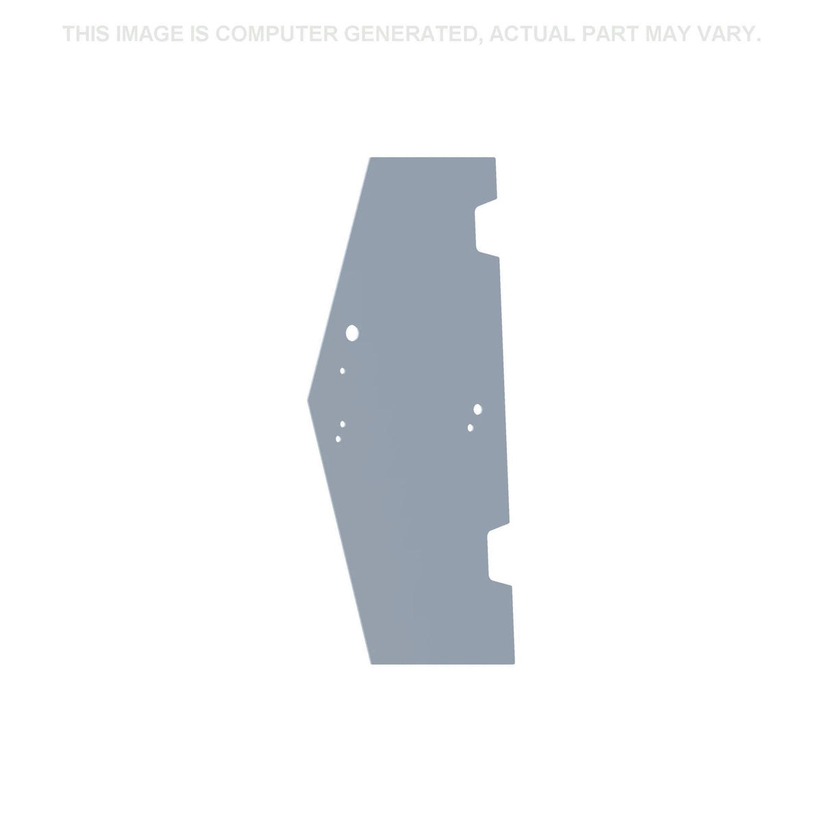 84322959 - OEM DOOR GLASS RIGHT SIDE FLAT - CASE CONSTRUCTION