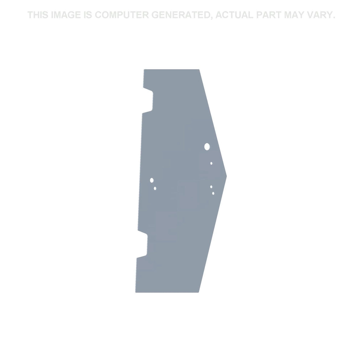 84322959 - OEM DOOR GLASS RIGHT SIDE FLAT - CASE CONSTRUCTION