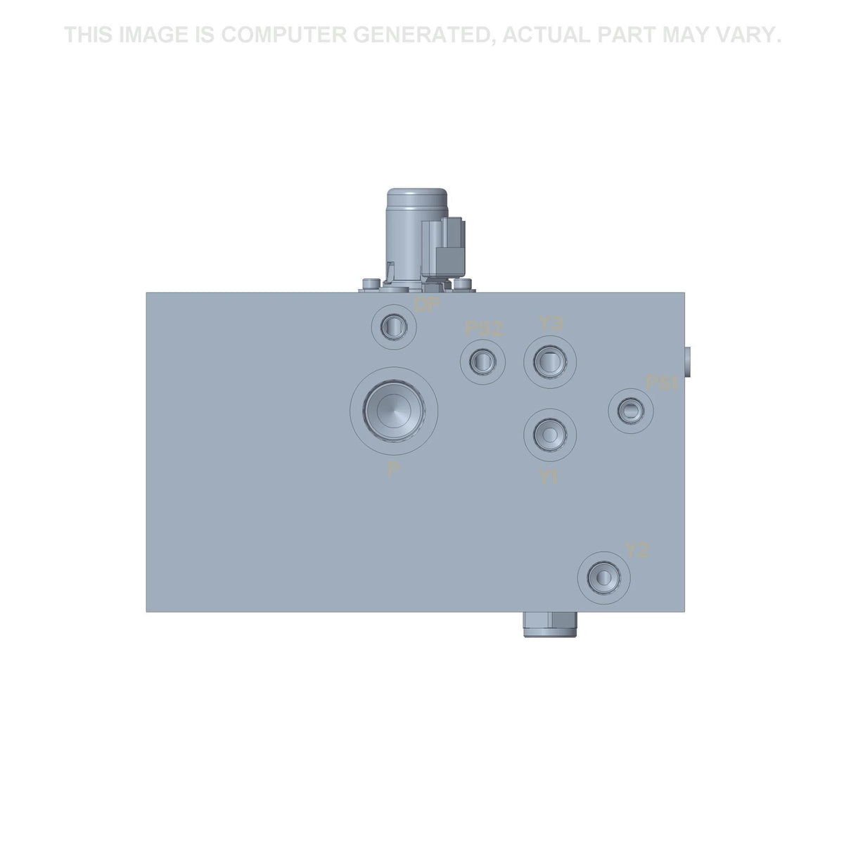 84323949 - OEM MANIFOLD VALVE - CASE CONSTRUCTION
