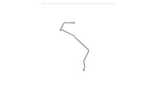 84323950 - OEM HIGH-FLOW LOADER VALVE TUBE TO LIFT ARM 25.4 MM OD X 2573 MM L - CASE CONSTRUCTION