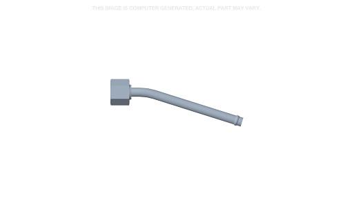 84325520 - OEM AUXILIARY CONTROL VALVE RETURN TUBE - CASE CONSTRUCTION