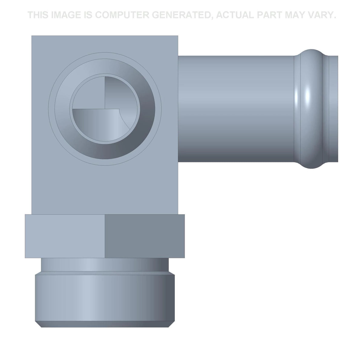84344924 - OEM 90 DEGREE ELBOW - CASE CONSTRUCTION