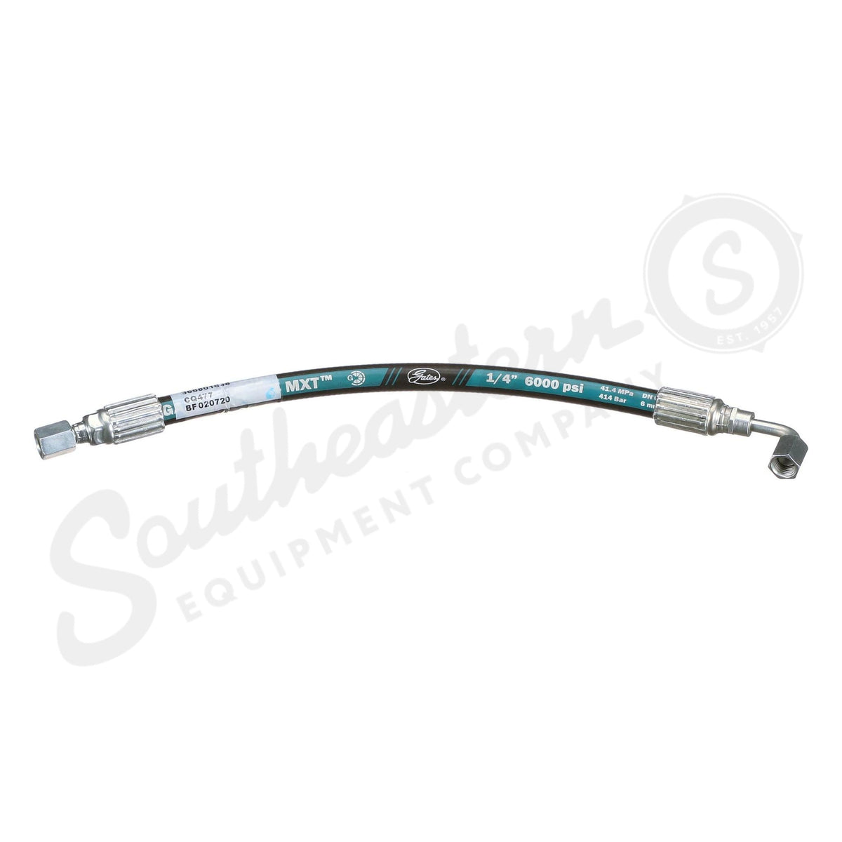 84345496 - OEM HYDRAULIC HOSE 6.35MM ID X 368MML SAE 100R16 - CASE CONSTRUCTION