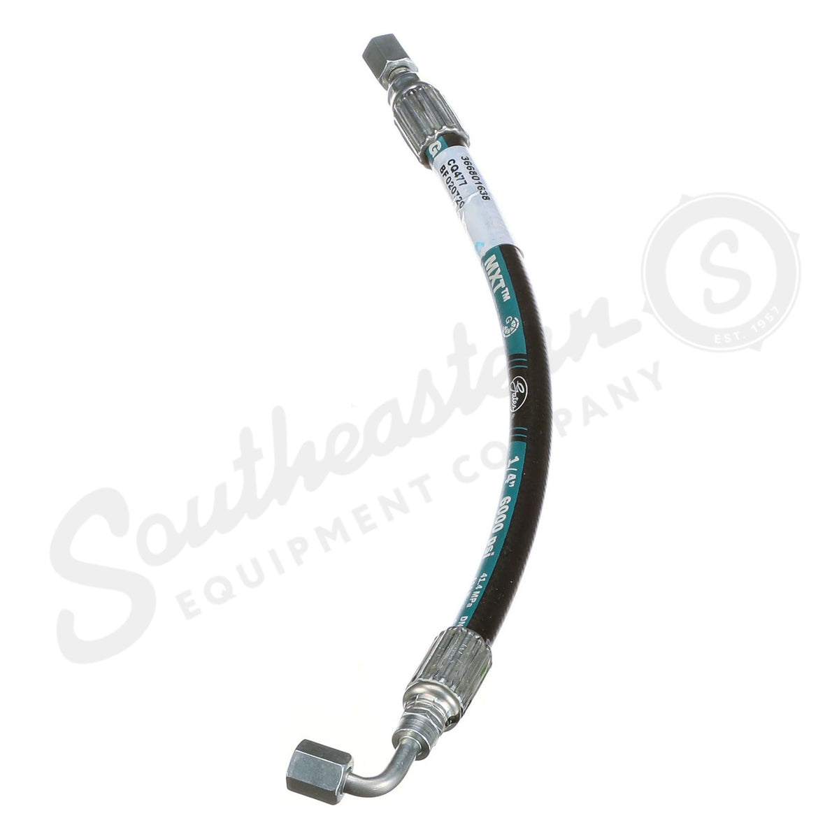 84345496 - OEM HYDRAULIC HOSE 6.35MM ID X 368MML SAE 100R16 - CASE CONSTRUCTION