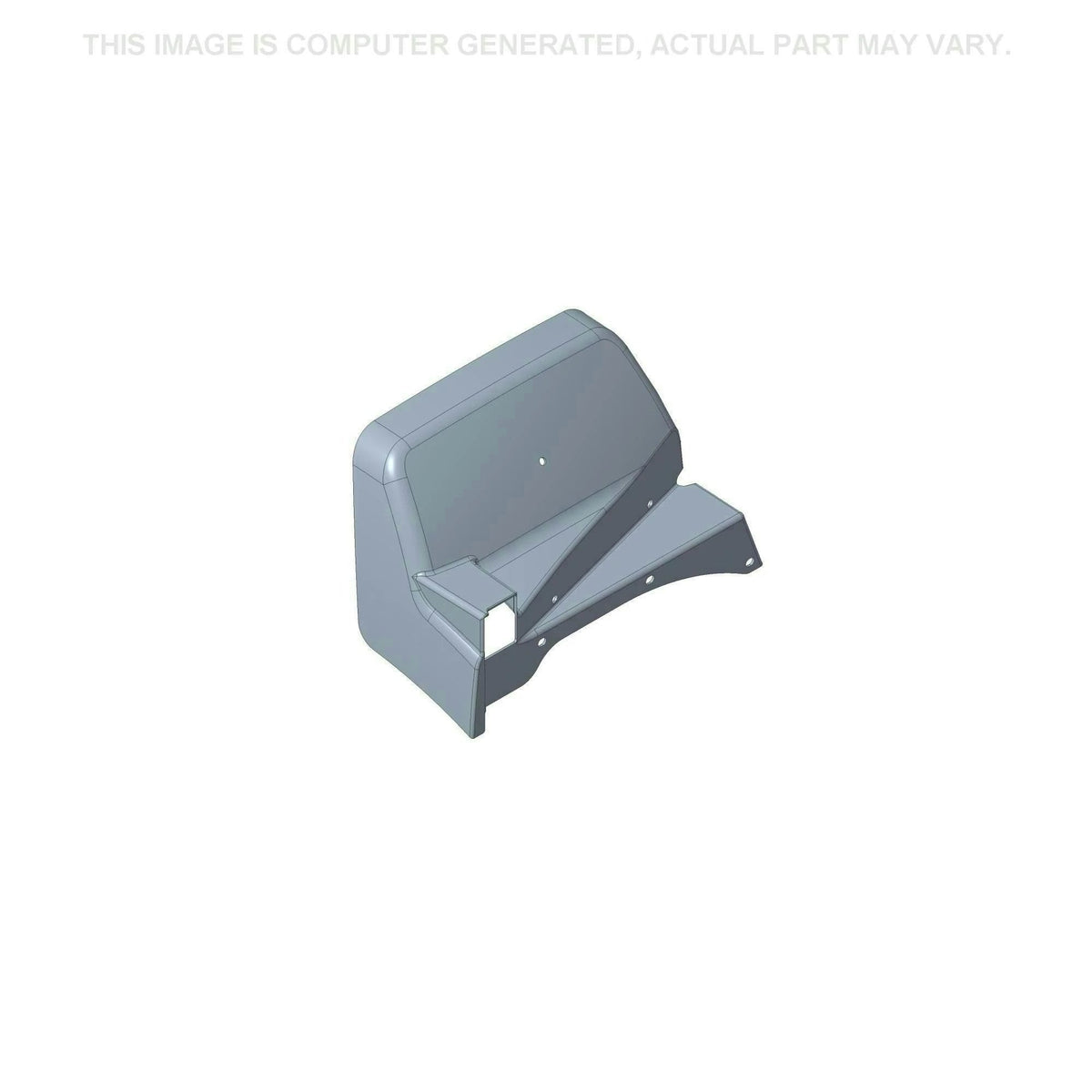 84346100 - OEM REAR FENDER - CASE CONSTRUCTION