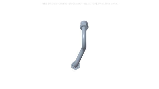 84346119 - OEM STEERING CYLINDER TUBE LEFT-HAND - CASE CONSTRUCTION