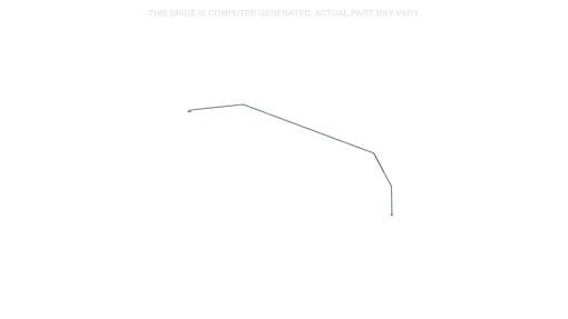 84346625 - OEM BUCKET TIP LINE TUBE RIGHT-HAND LOADER ARM - CASE CONSTRUCTION