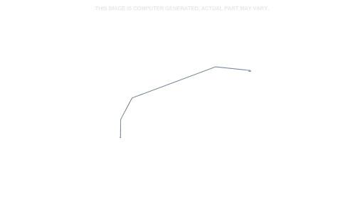 84346625 - OEM BUCKET TIP LINE TUBE RIGHT-HAND LOADER ARM - CASE CONSTRUCTION