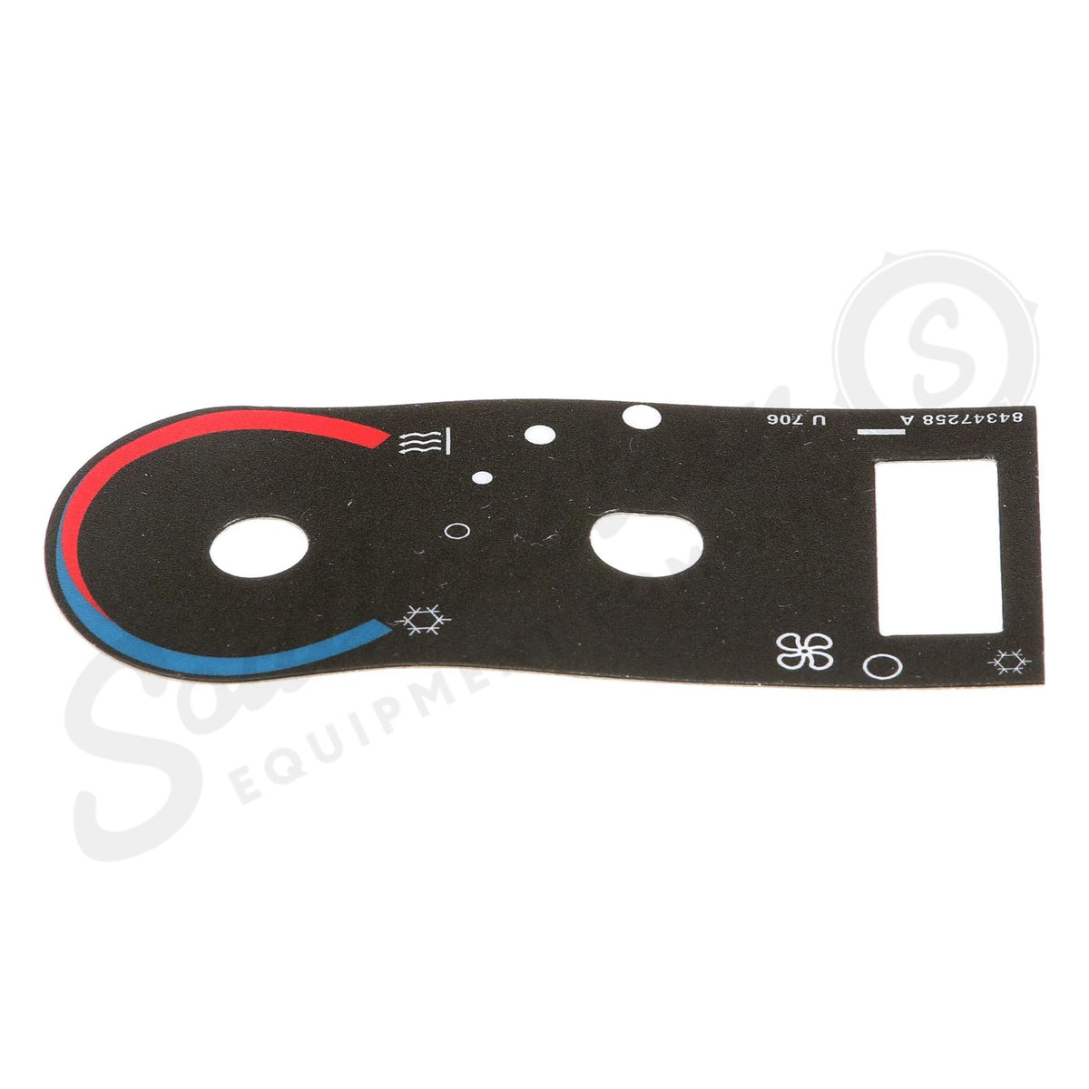 84347258 - OEM HVAC DECAL - CASE CONSTRUCTION