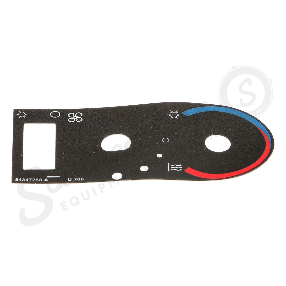 84347258 - OEM HVAC DECAL - CASE CONSTRUCTION