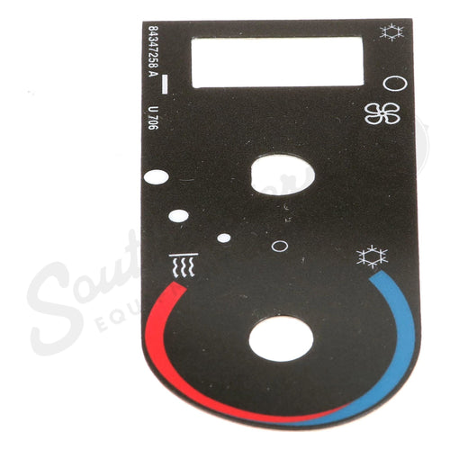 84347258 - OEM HVAC DECAL - CASE CONSTRUCTION