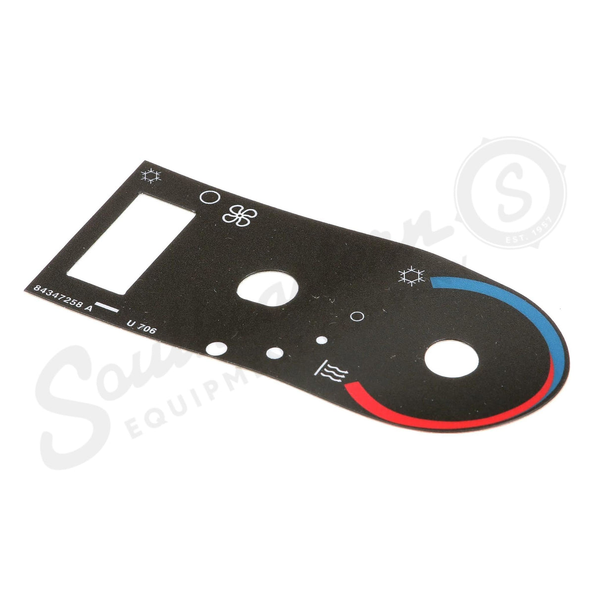 84347258 - OEM HVAC DECAL - CASE CONSTRUCTION