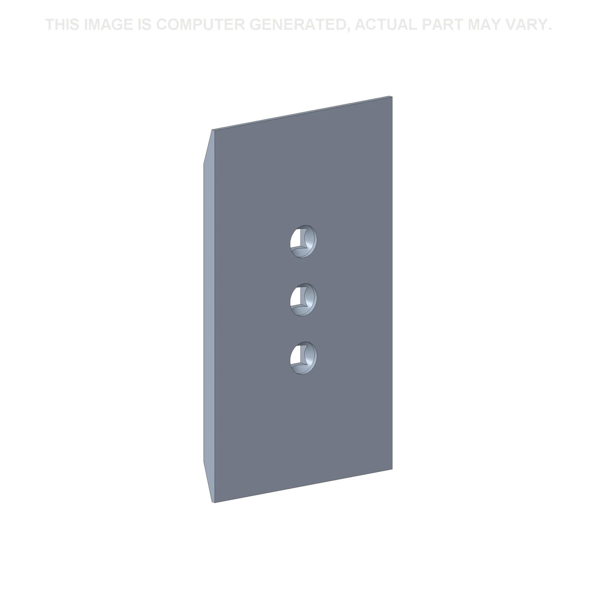 84357794 - OEM BOLT-ON OUTER CUTTING EDGE - CASE CONSTRUCTION