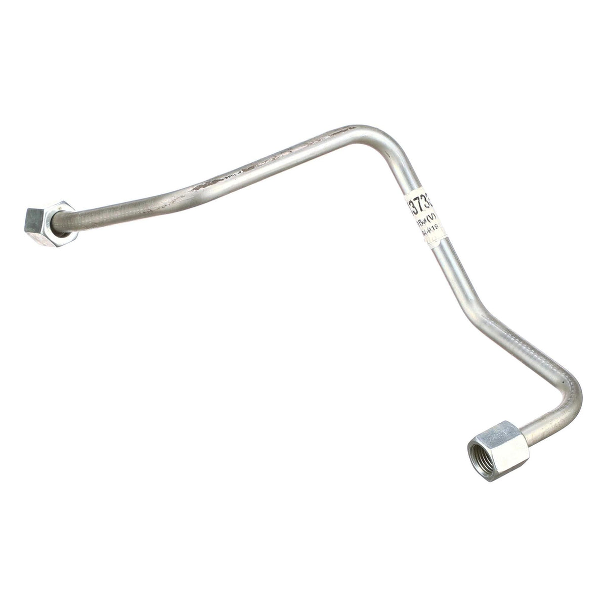 84373389 - OEM LOADER VALVE AUXILIARY CHARGE TUBE 9.53MM OD - CASE CONSTRUCTION