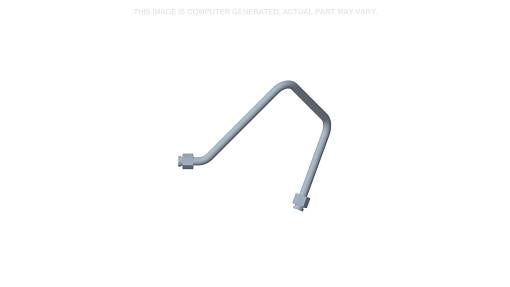 84379989 - OEM CHASSIS PLUMBING TUBE LEFT-HAND 19.1 MM OD X 751.9 MM L - CASE CONSTRUCTION