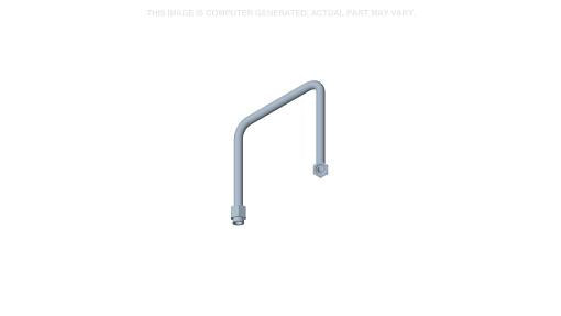 84379989 - OEM CHASSIS PLUMBING TUBE LEFT-HAND 19.1 MM OD X 751.9 MM L - CASE CONSTRUCTION