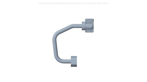 84382766 - OEM LEFT-HAND LIFT CYLINDER TUBE - CASE CONSTRUCTION