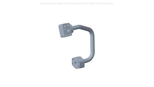 84382766 - OEM LEFT-HAND LIFT CYLINDER TUBE - CASE CONSTRUCTION