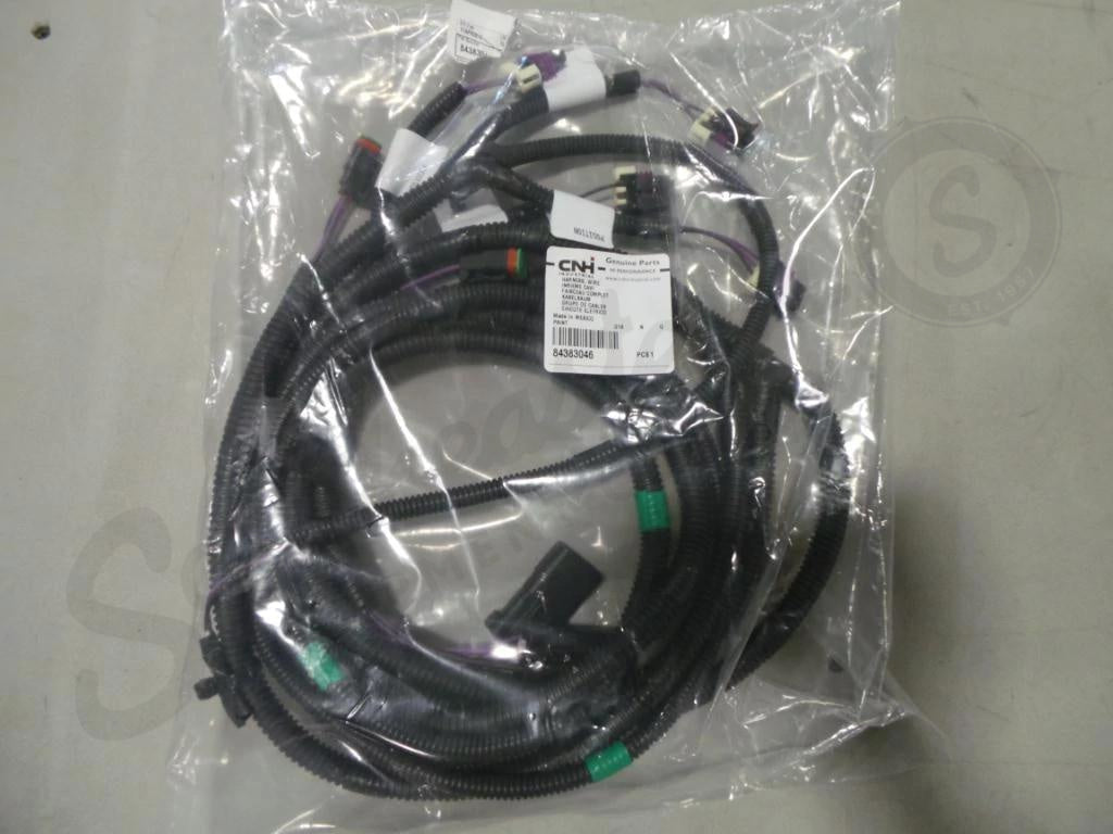 84383046 - OEM REAR ROAD JUMPER WIRING HARNESS - CASE CONSTRUCTION