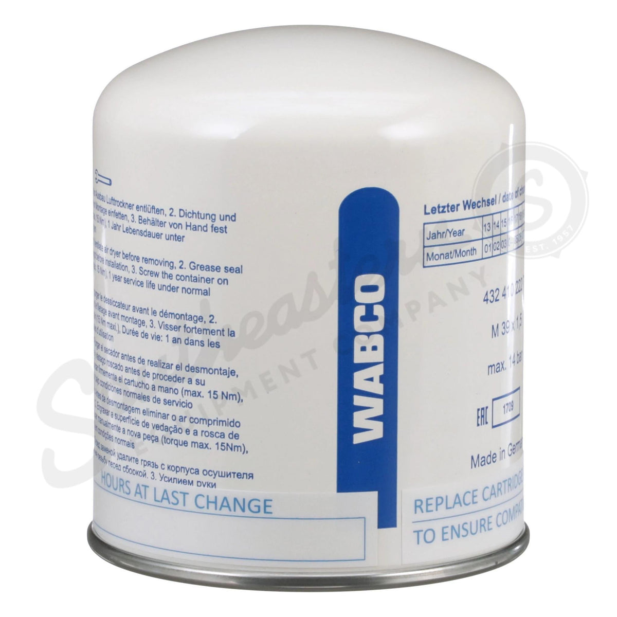 84383316 - OEM AIR BRAKE DRYER FILTER - CASE CONSTRUCTION