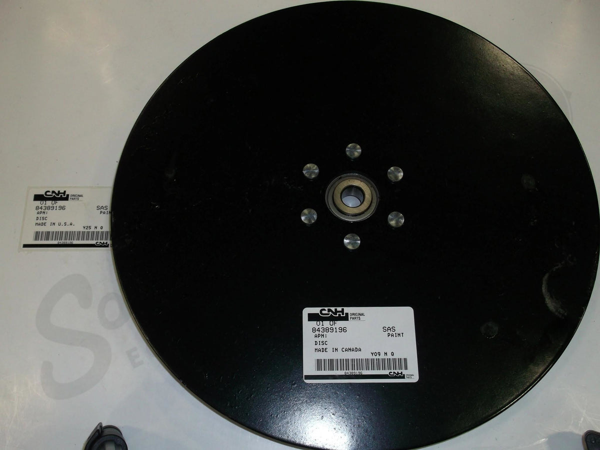 84389196 - OEM EARTH METAL OPENER DISK ASSEMBLY 14IN X 3.5MM - CASE CONSTRUCTION