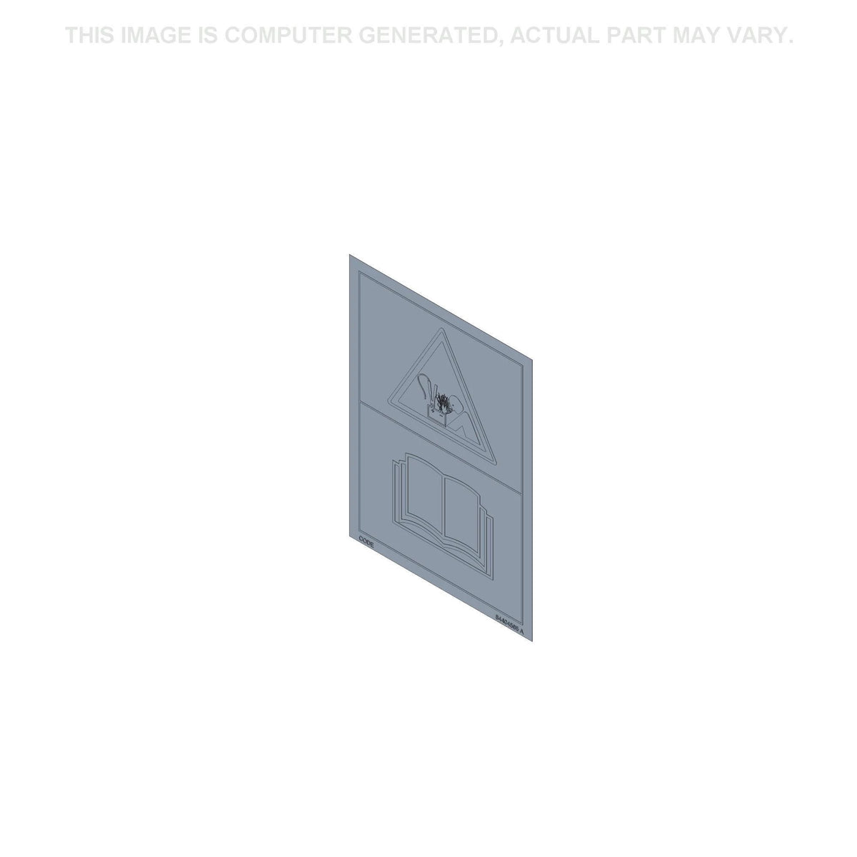 84404565 - OEM DANGER DECAL EXPLOSION HAZARD - CASE CONSTRUCTION