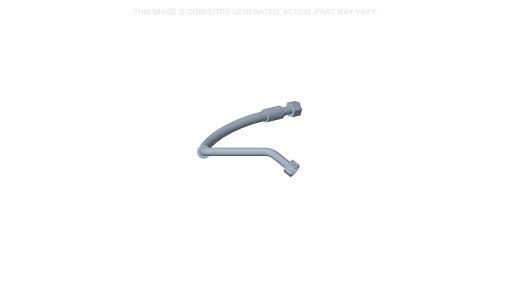 84407248 - OEM AUXILIARY HYDRAULIC LINE TUBE - CASE CONSTRUCTION