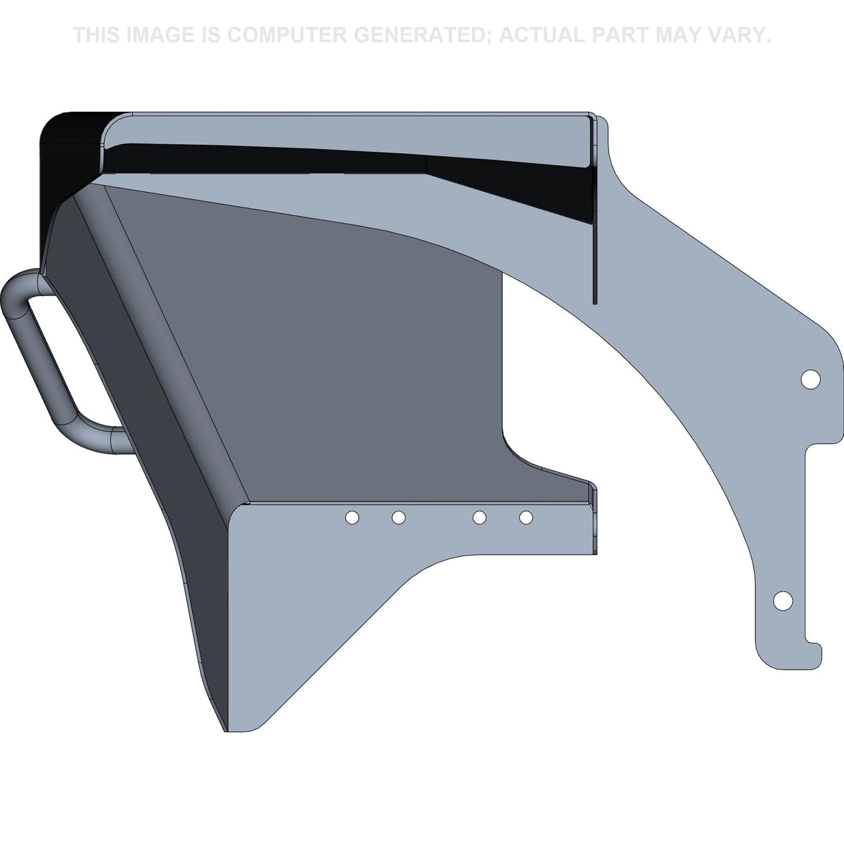 84409758 - OEM REAR FENDER - CASE CONSTRUCTION