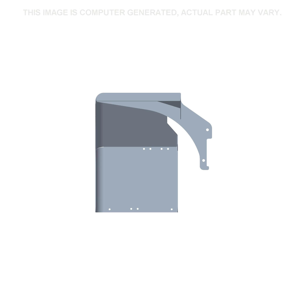 84409763 - OEM REAR FENDER - CASE CONSTRUCTION