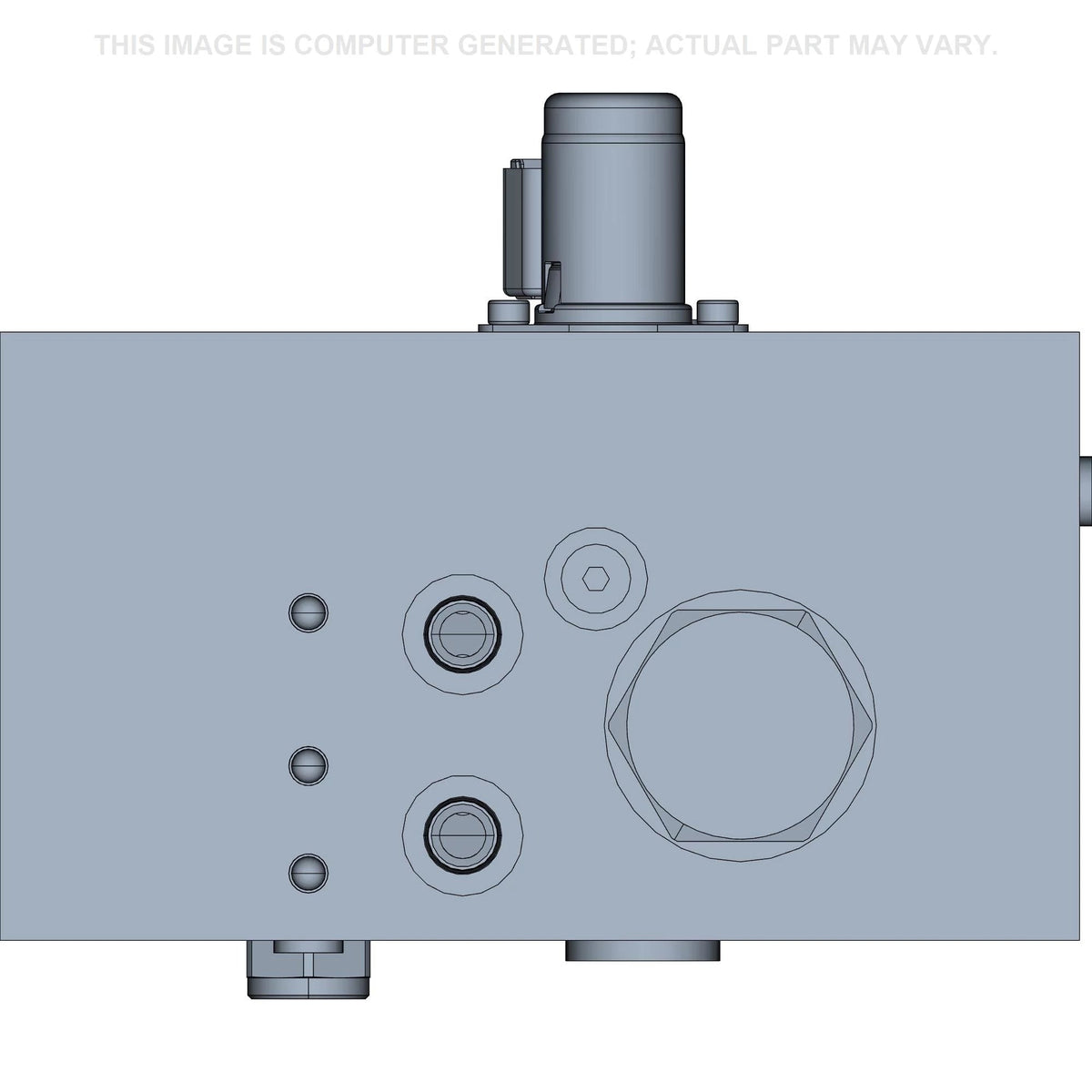 84414867 - OEM HYDRAULIC MANIFOLD - CASE CONSTRUCTION