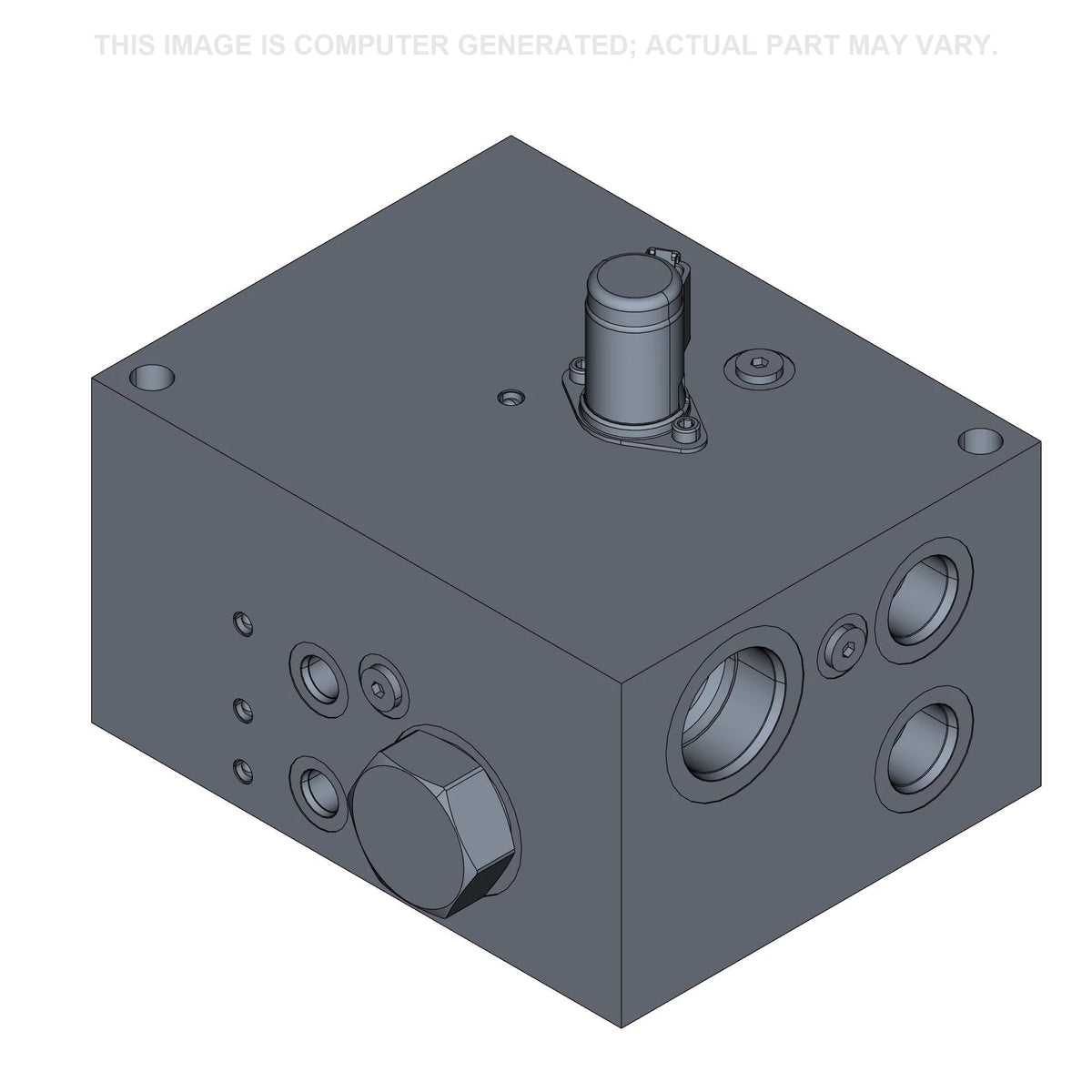 84414867 - OEM HYDRAULIC MANIFOLD - CASE CONSTRUCTION